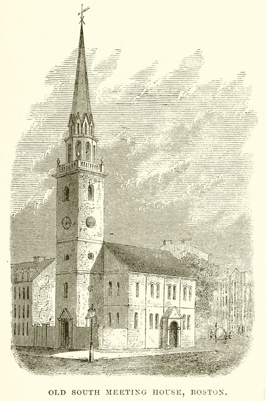 Old South Meeting House, Boston by English School