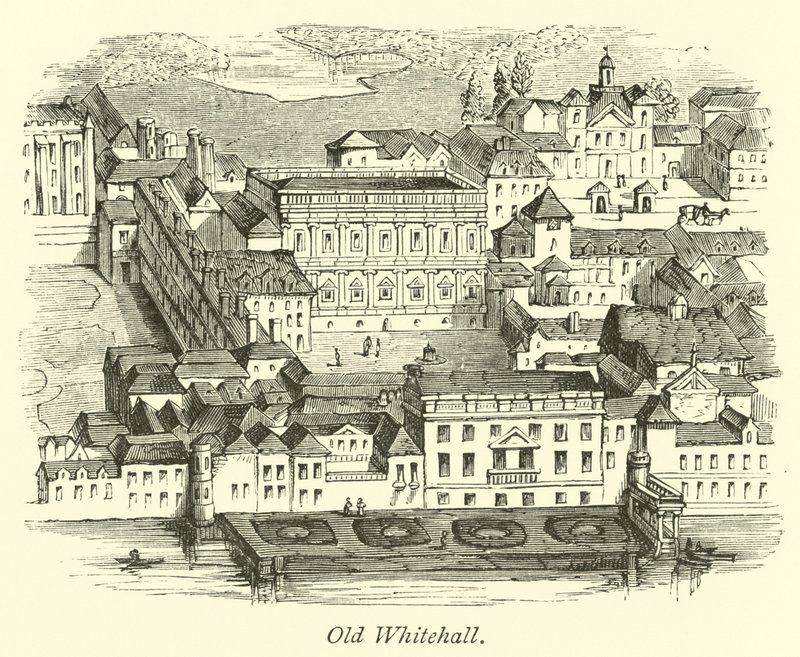 Old Whitehall by English School