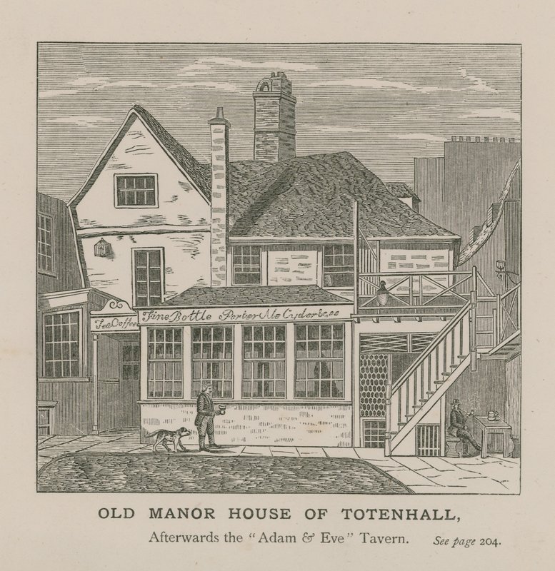 Old Manor House of Totenhall by English School