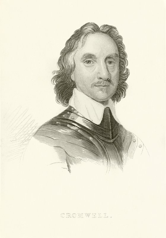 Oliver Cromwell by English School