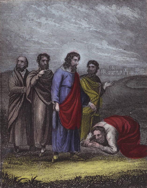 One of the Ten, Who Felt Himself Restored by English School