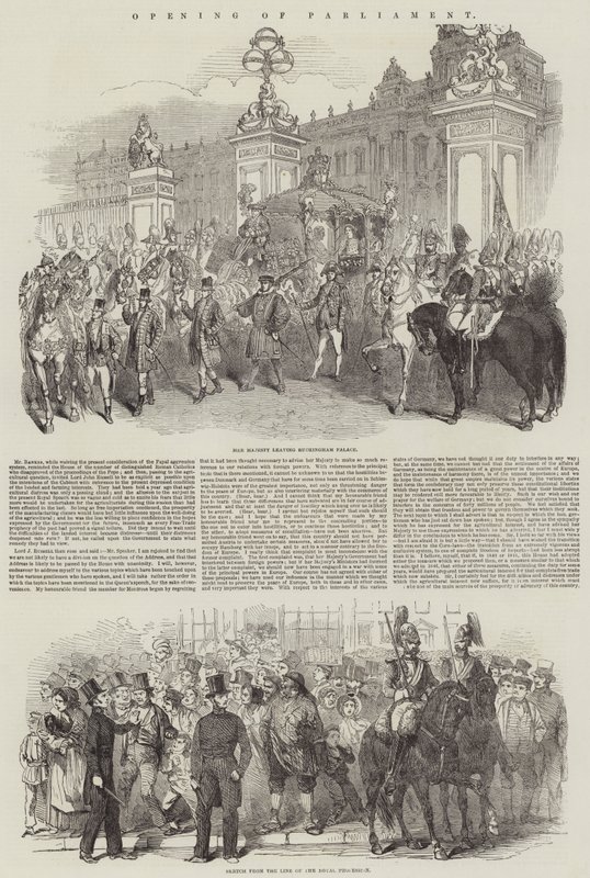 Opening of Parliament by English School