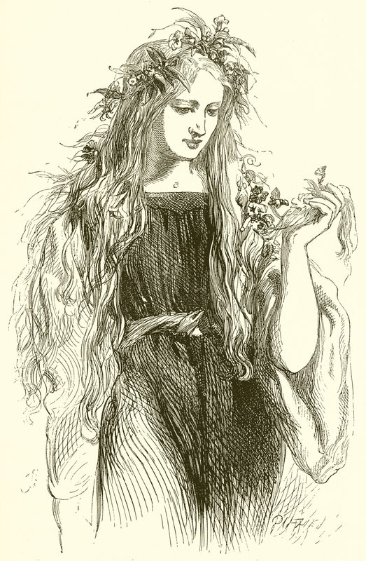 Ophelia by English School