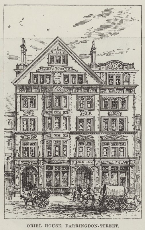 Oriel House, Farringdon-Street by English School