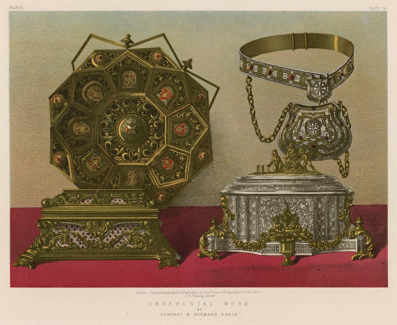 Ornamental Work by English School