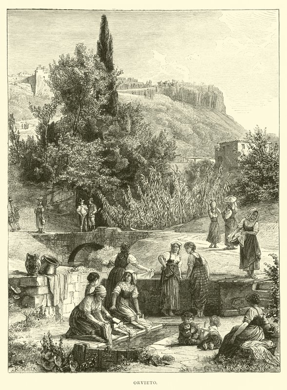 Orvieto by English School