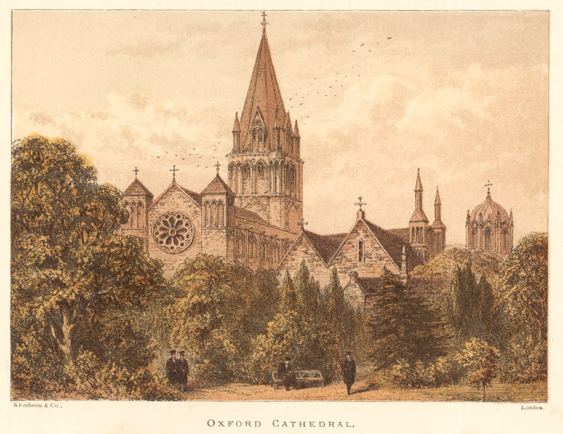 Oxford Cathedral by English School