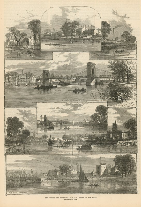 Oxford and Cambridge Boat Race by English School