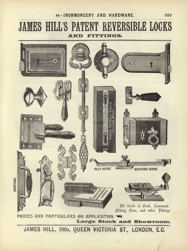 Page from The Architects, Surveyors and Engineers Compendium 1892 by English School