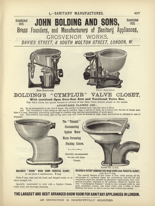 Page from The Architects, Surveyors and Engineers Compendium 1892 by English School
