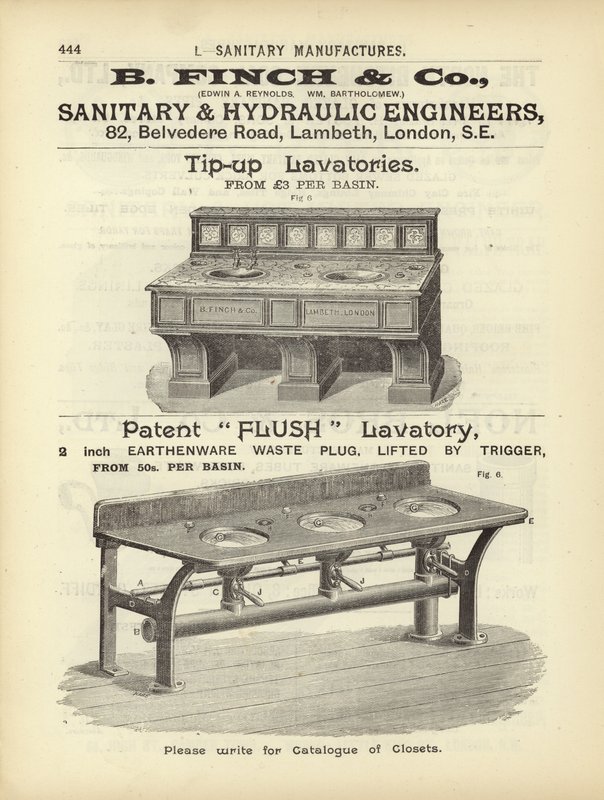 Page from The Architects, Surveyors and Engineers Compendium 1892 by English School