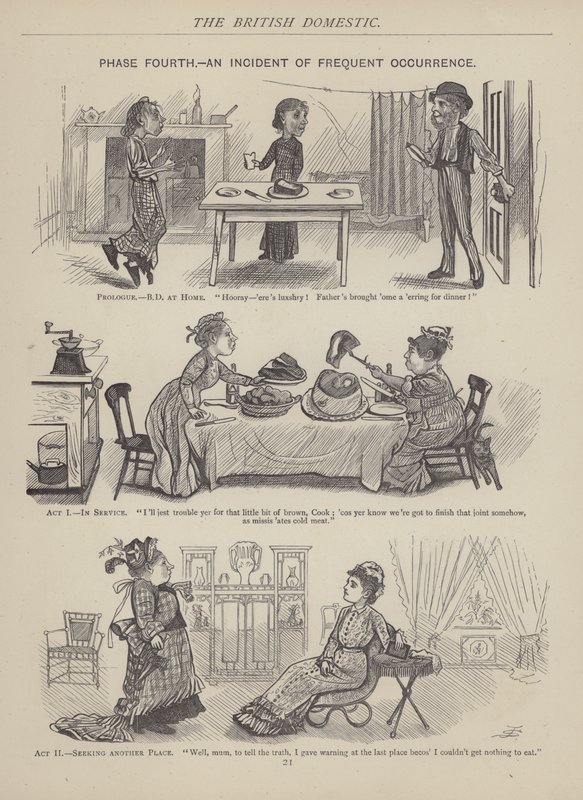 Page from The British Working Man or One Who Does Not Believe In Him by English School