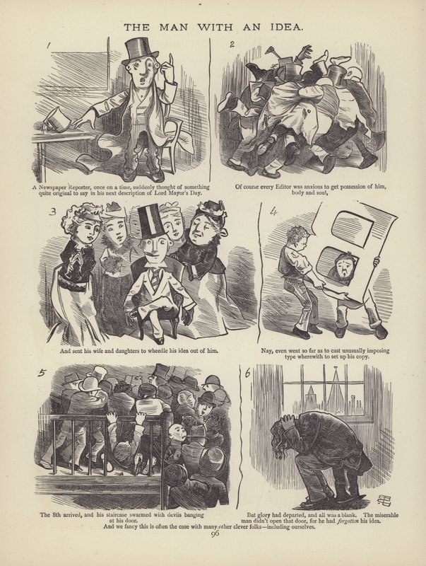 Page from The British Working Man or One Who Does Not Believe In Him by English School