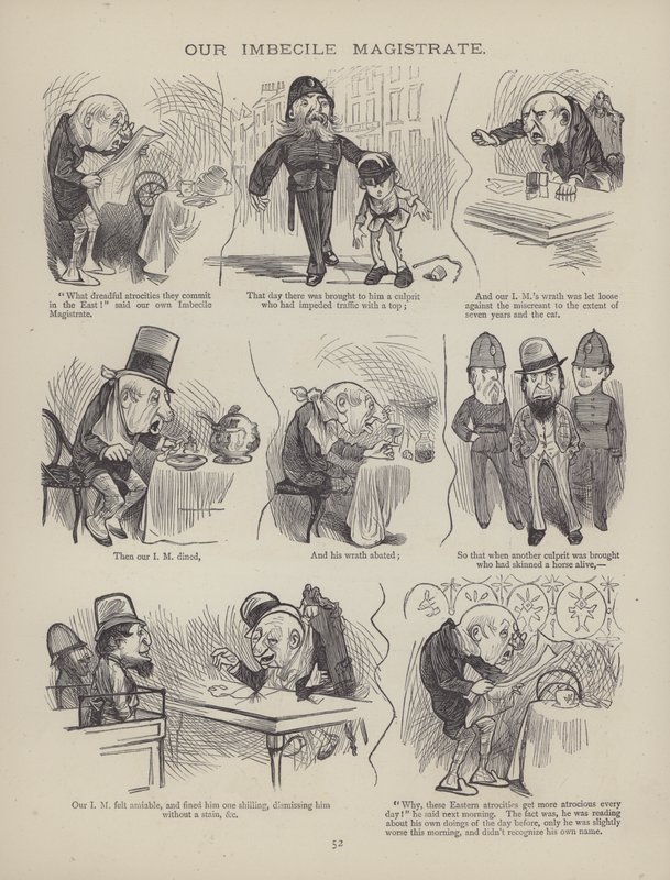 Page from The British Working Man or One Who Does Not Believe In Him by English School