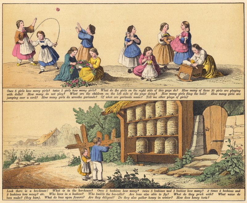 Page from The New Picture Book by English School