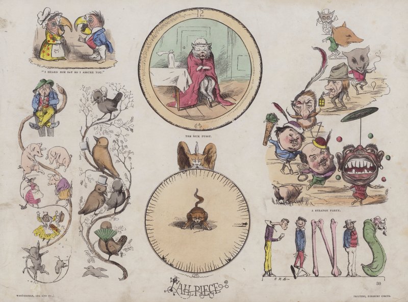 Page from the Attractive Picture Book by English School