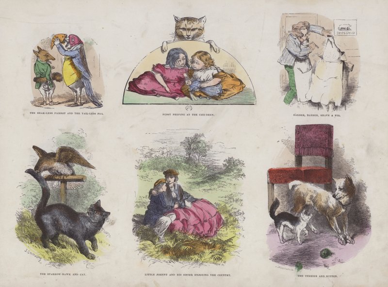 Page from the Attractive Picture Book by English School