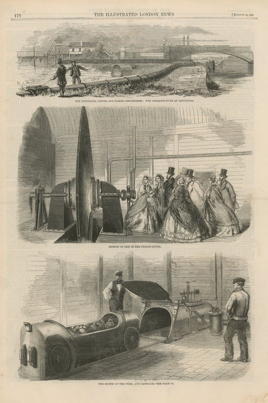 Page from the Illustrated London News by English School