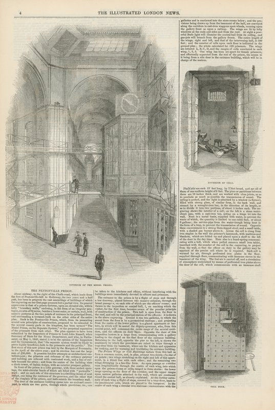 Page from the Illustrated London News by English School
