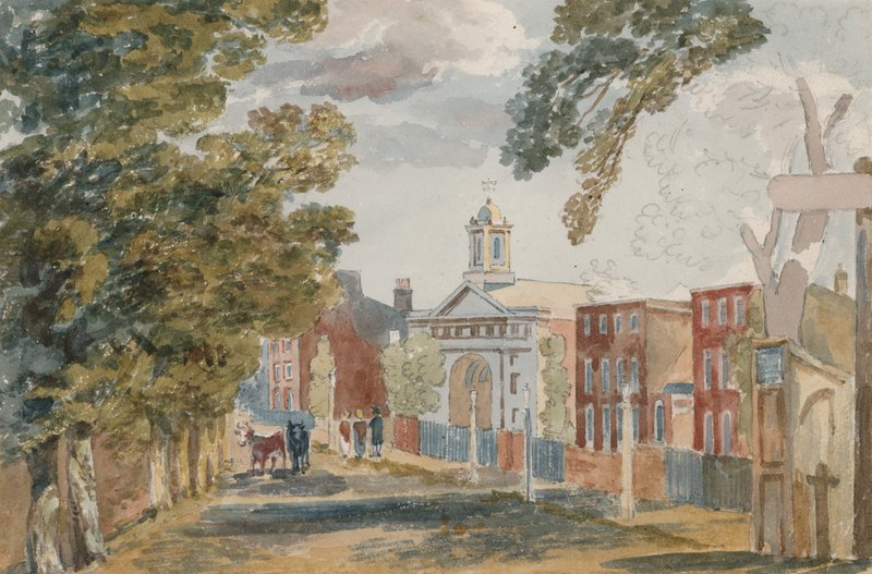 Palace Court, New Kensington Gardens, London by English School