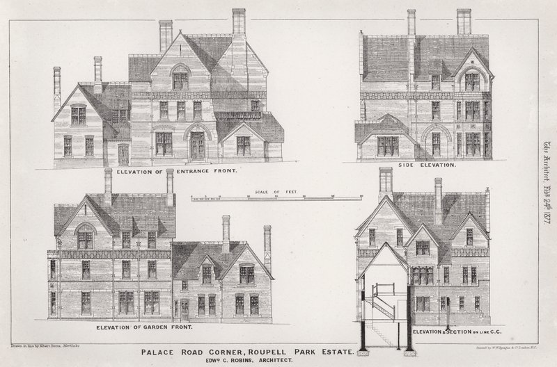 Palace Road Corner, Roupell Park Estate by English School