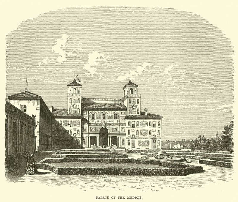 Palace of the Medicis by English School
