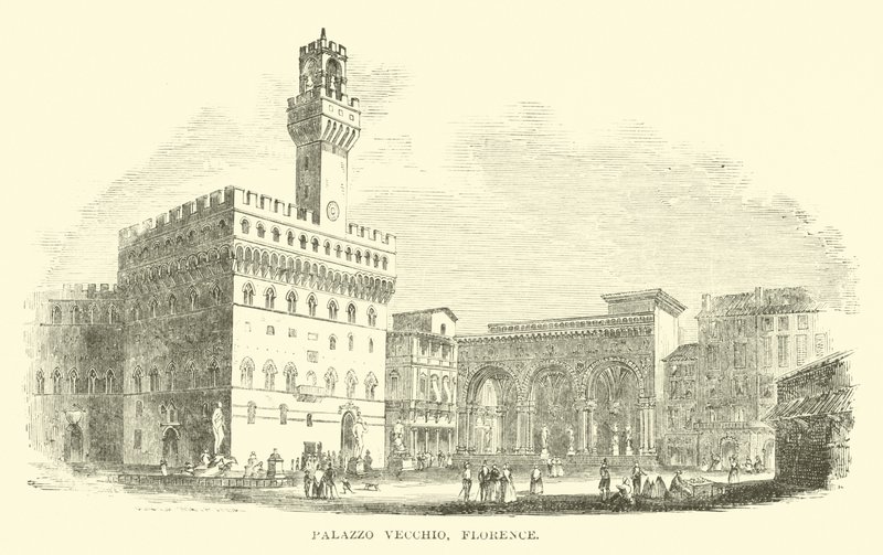 Palazzo Vecchio, Florence by English School