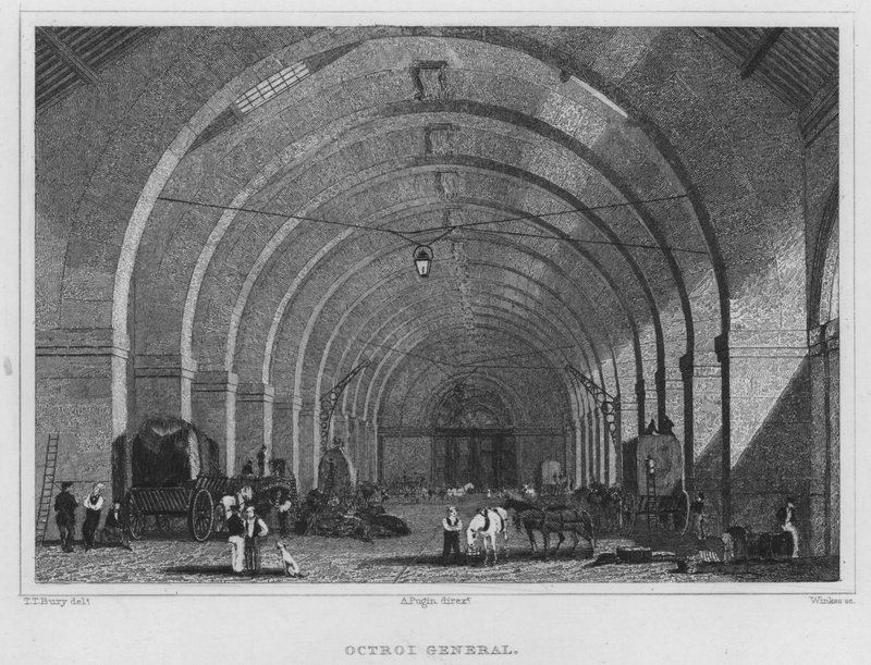 Paris, Octroi General by English School