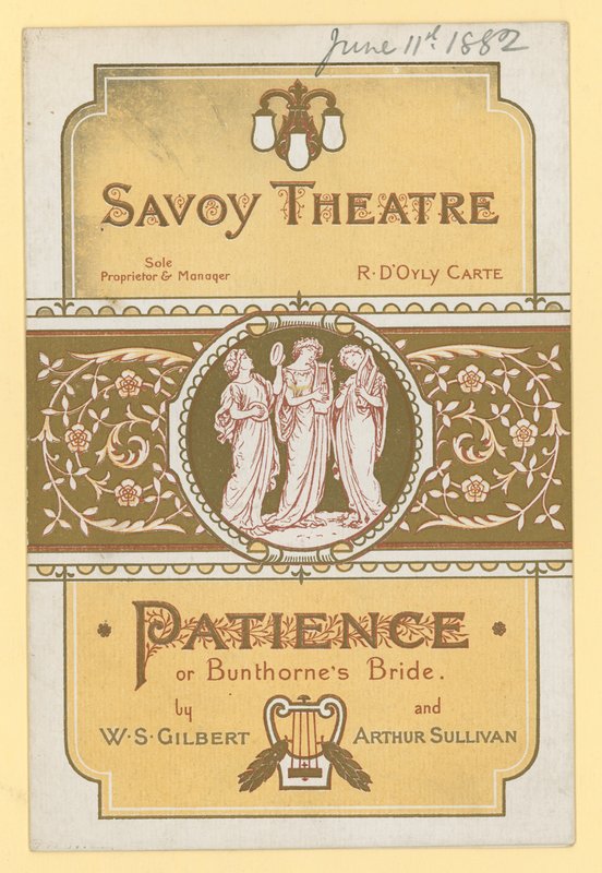 Patience; or Bunthorne