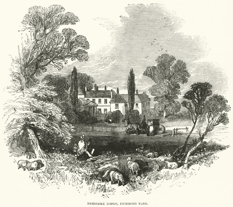 Pembroke Lodge, Richmond Park by English School