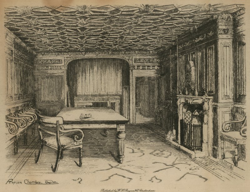 Pension Chamber, Grays Inn, London by English School