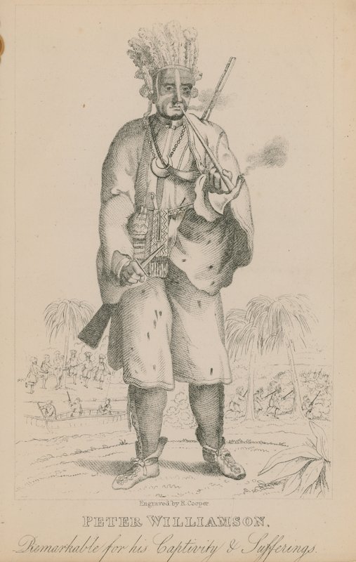 Peter Williamson, Remarkable for His Captivity and Sufferings by English School