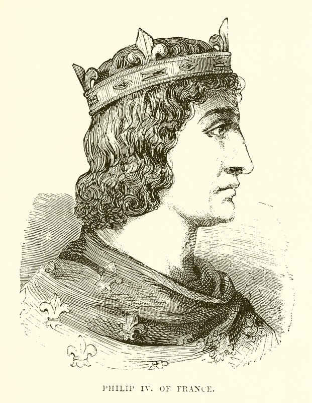 Philip IV of France by English School