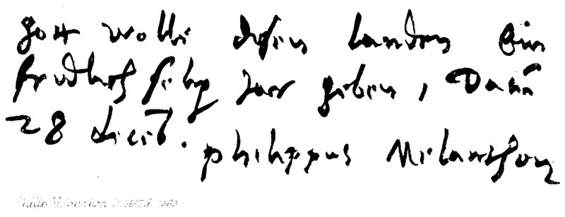 Philip Melanchthon, b. 1497, d. 1560 by English School