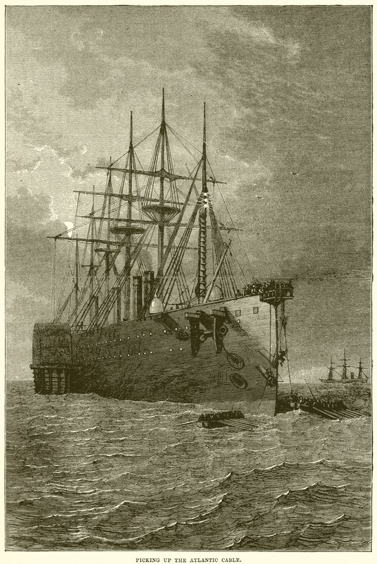 Picking up the Atlantic cable by English School