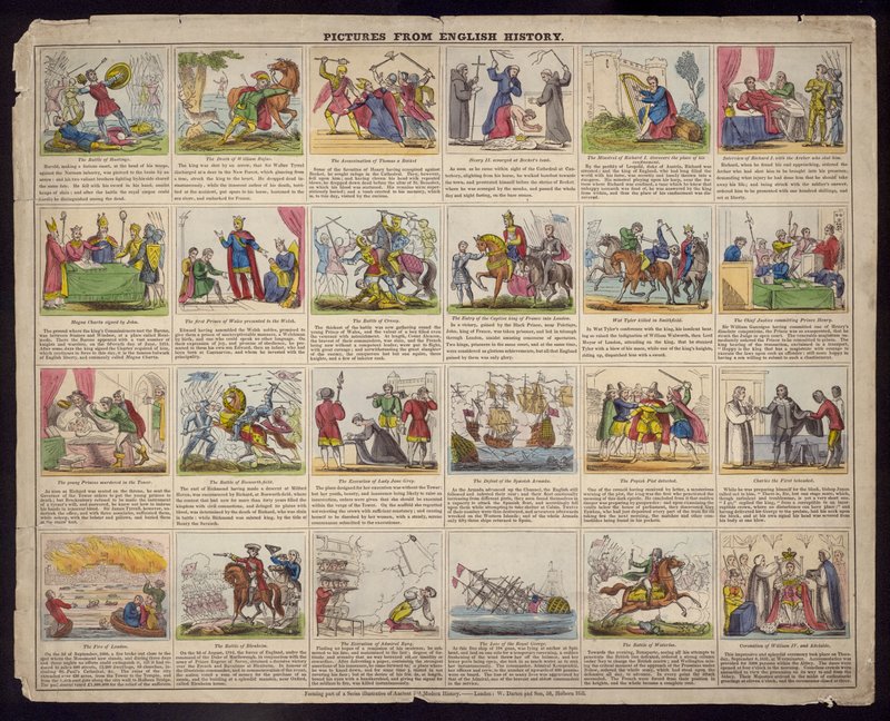 Pictures from English History by English School