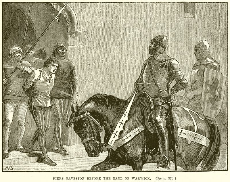 Piers Gaveston Before the Earl of Warwick by English School
