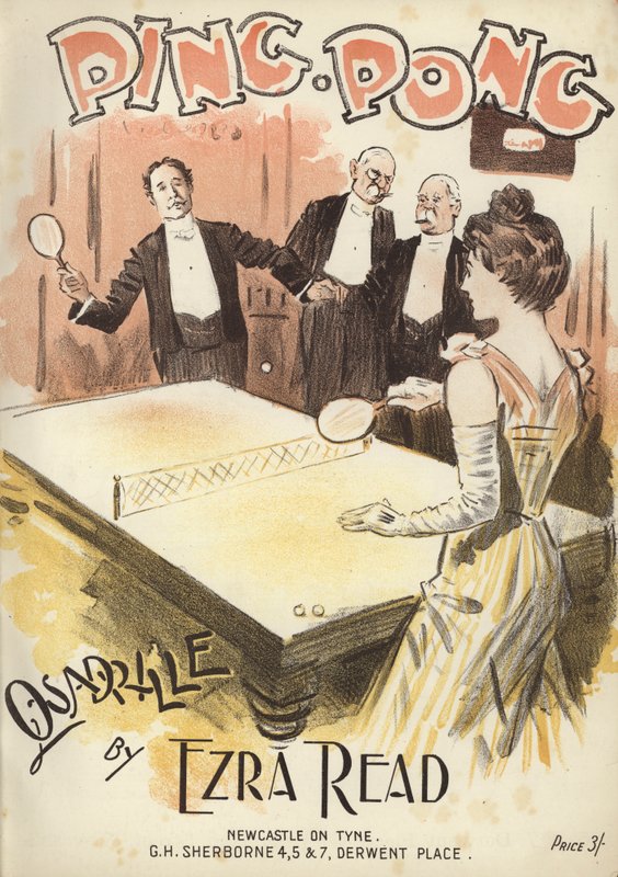 Ping Pong, quadrille by Ezra Read by English School