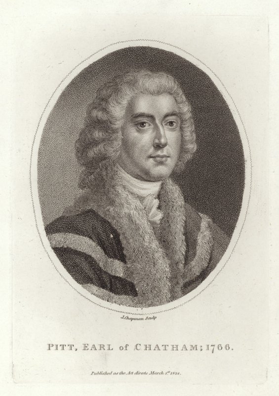 Pitt, Earl of Chatham, 1766 by English School