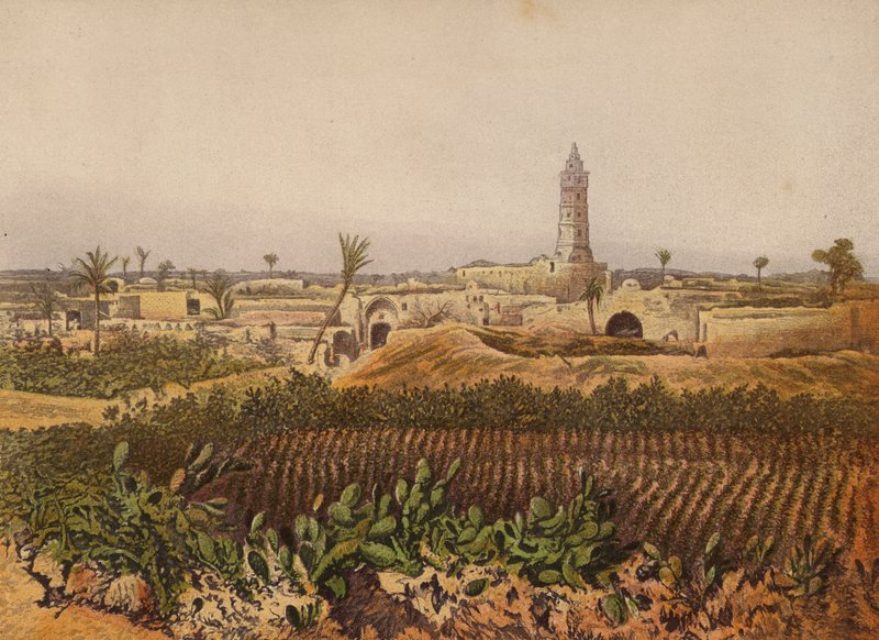 Places Mentioned in the Bible: Gaza, The Old Town by English School