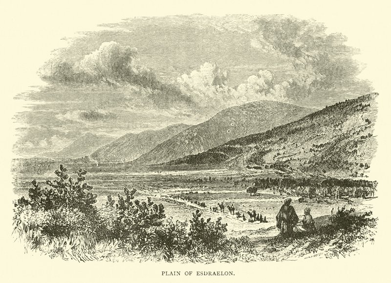 Plain of Esdraelon by English School