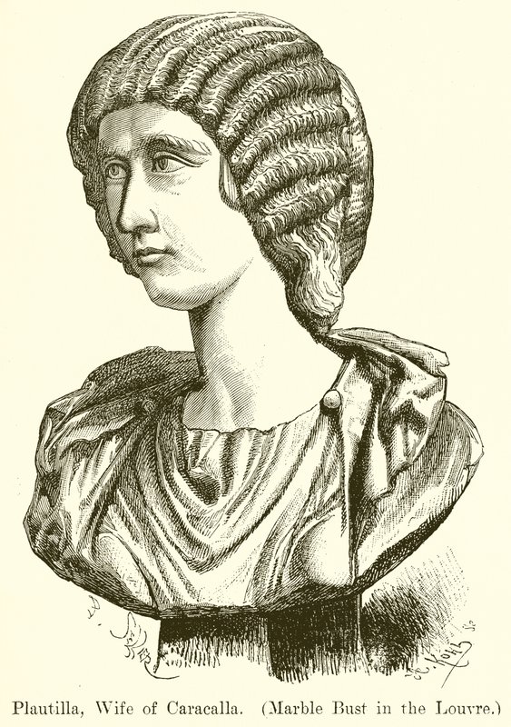 Plautilla, Wife of Caracalla by English School