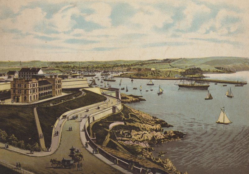 Plymouth: Biological Institute and Cattewater by English School