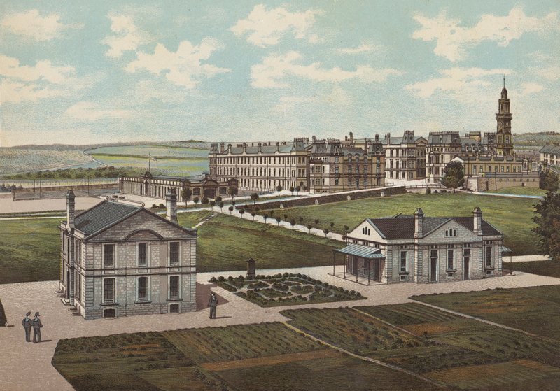 Plymouth: Royal Naval Barracks by English School