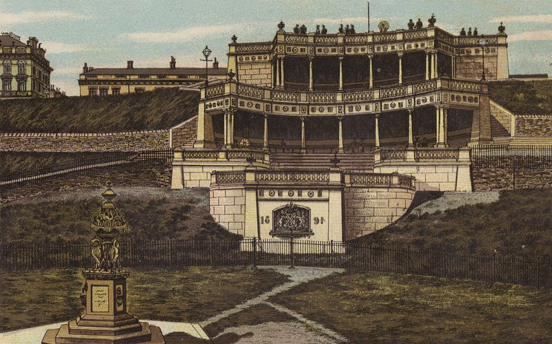 Plymouth: The Colonnade on the Hoe by English School