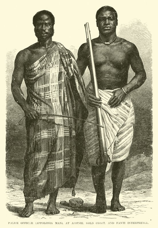 Police Officer (Appolonia man), at Assinie, Gold Coast, and Fanti interpreter by English School