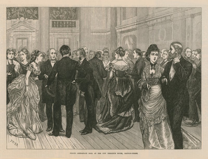 Police Orphanage Ball at the City Terminus Hotel by English School