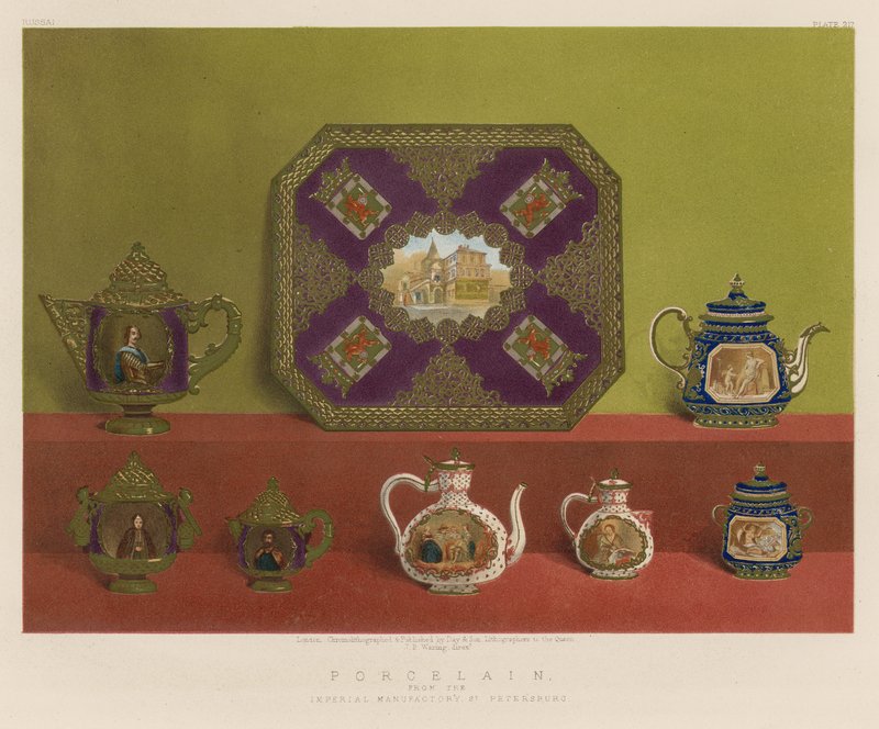 Porcelain by English School