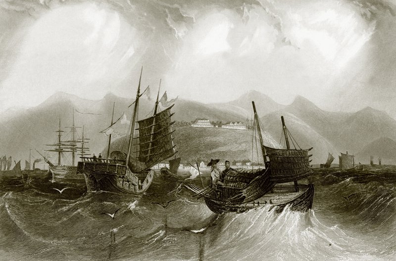 Port of Ting-Hai by English School