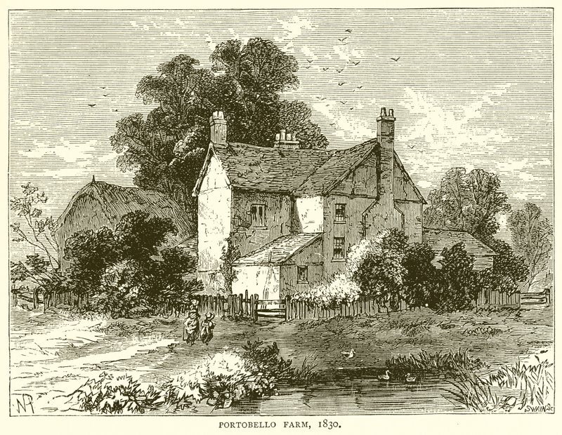 Portobello Farm, 1830 by English School